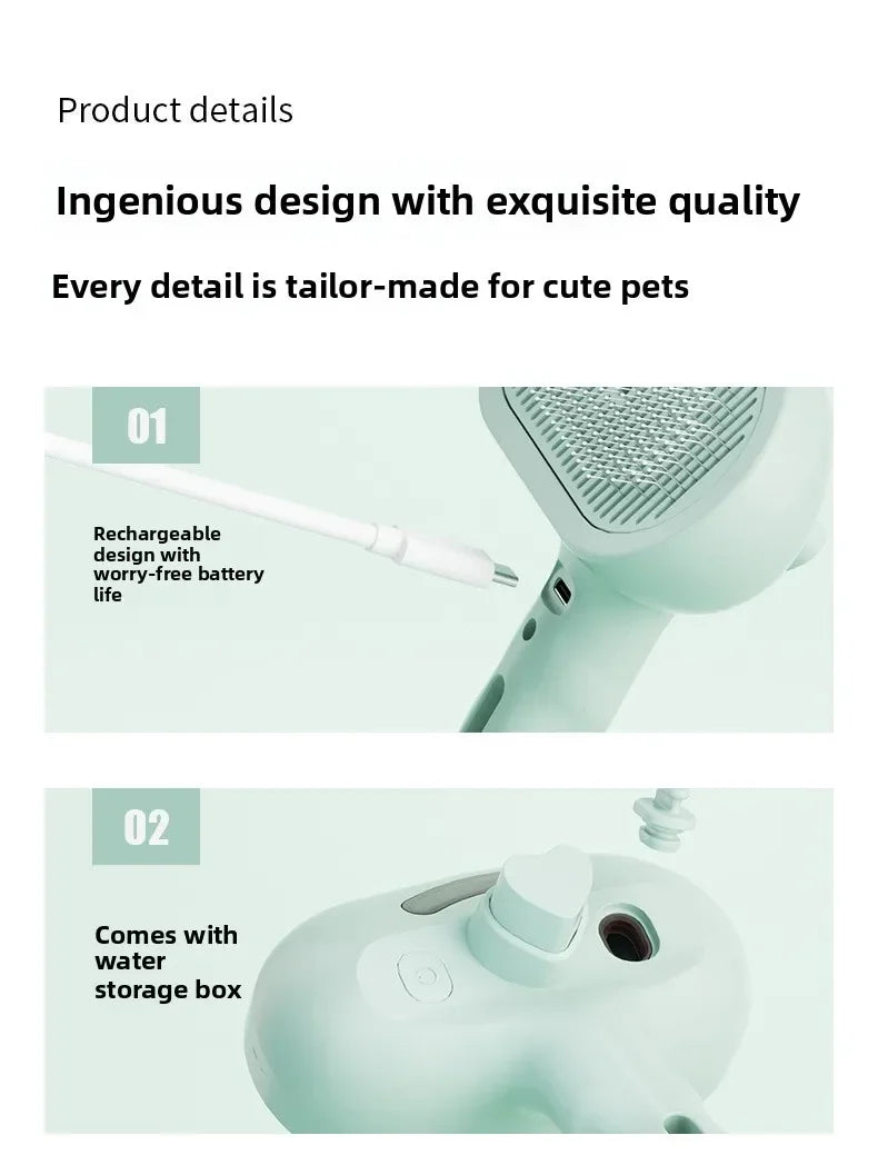 Czesanie bez stresu – parowa rewolucja dla pupila