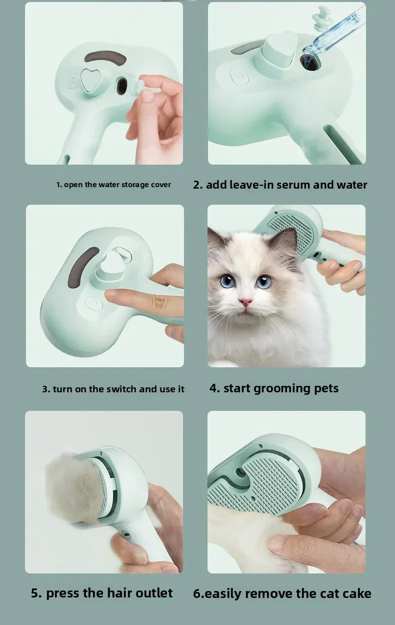 Czesanie bez stresu – parowa rewolucja dla pupila