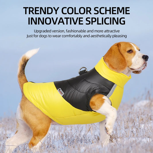 Ciepła, wodoodporna kurtka dla psa – HIT SEZONU ZIMOWEGO!!! (S–4XL)