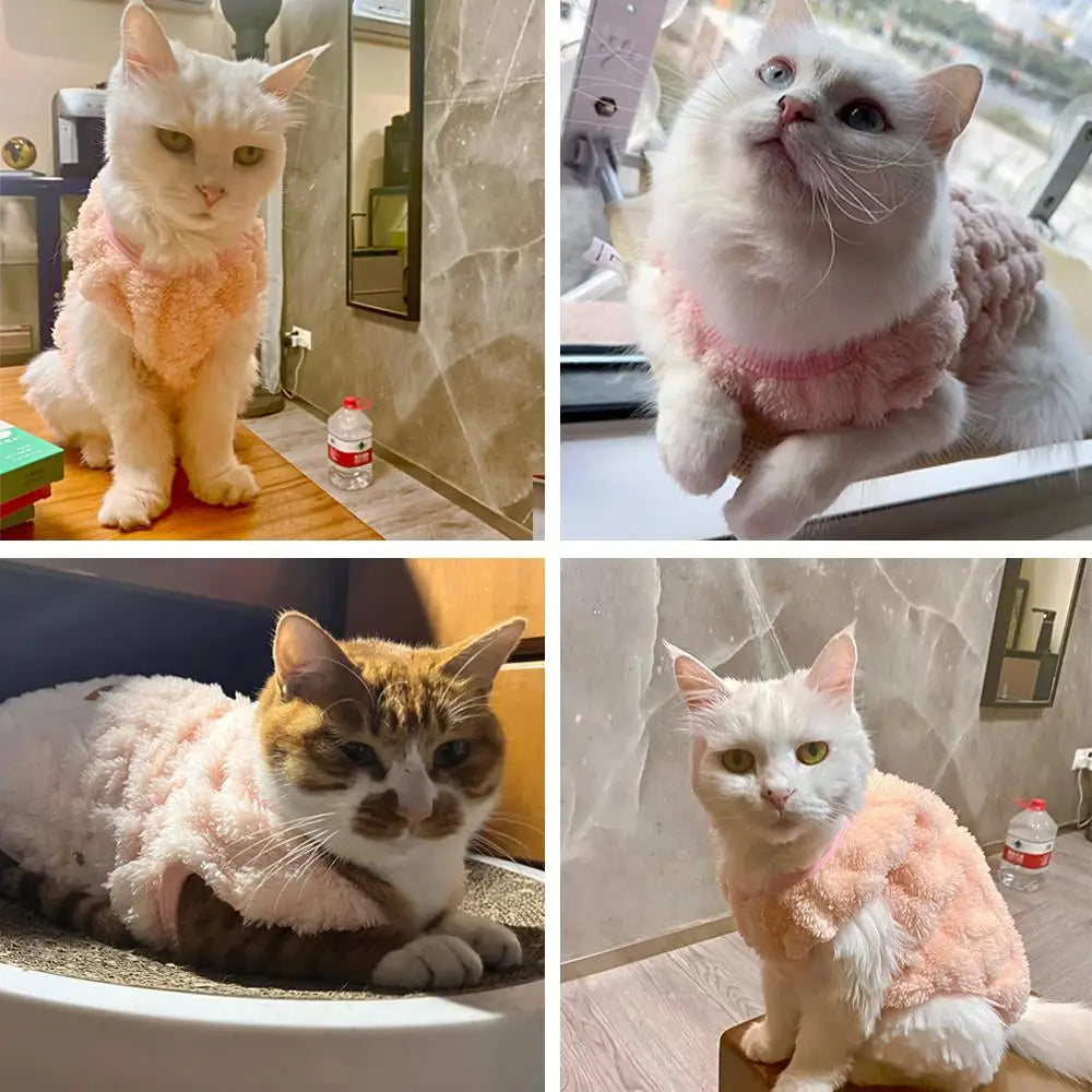 Miękki sweterek dla pupila-pieska lub kotka kot – styl i komfort na chłodne dni