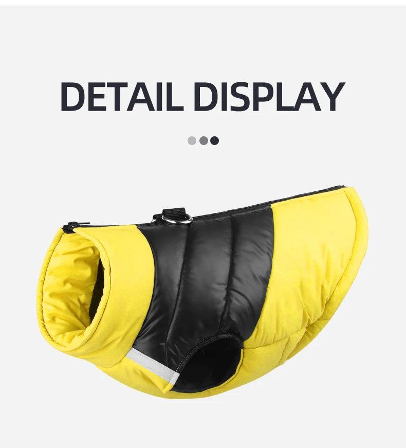 Ciepła, wodoodporna kurtka dla psa – HIT SEZONU ZIMOWEGO!!! (S–4XL)